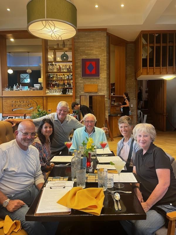 Wild Dunes members dining at Silver Fork restaurant